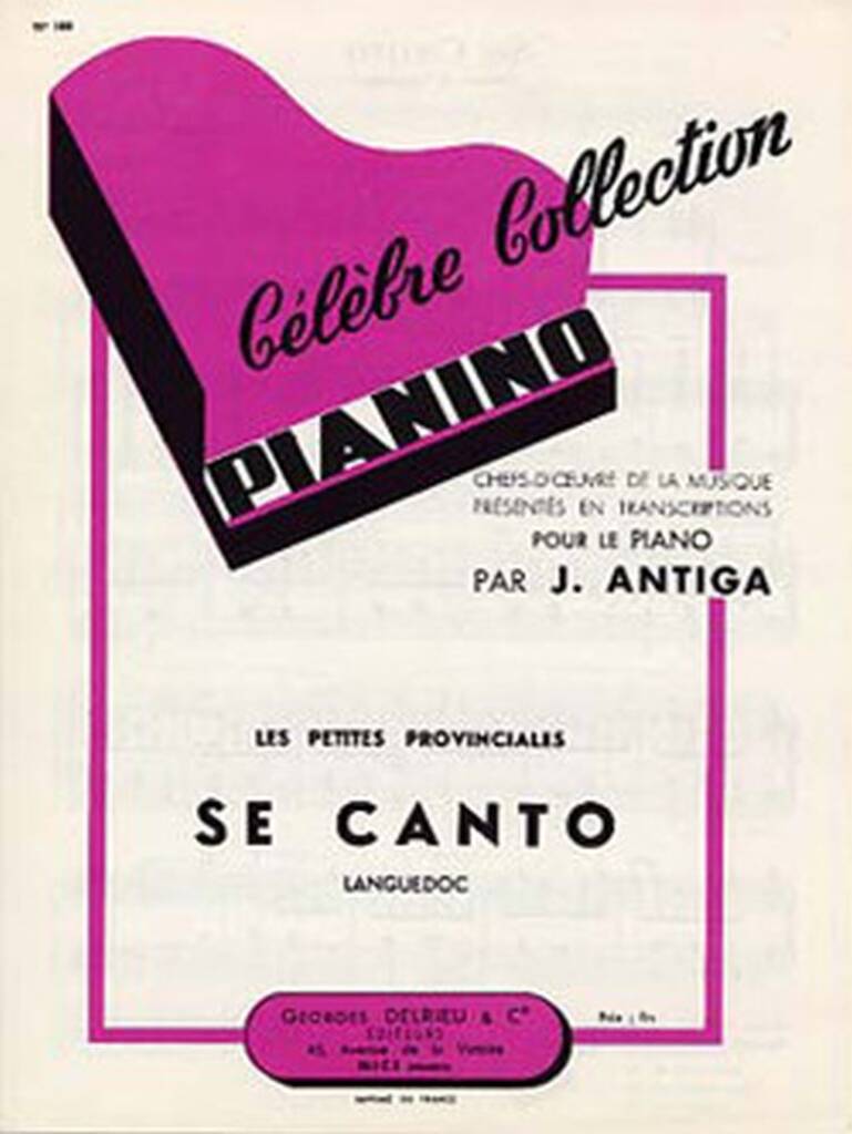 Se canto - Pianino 108